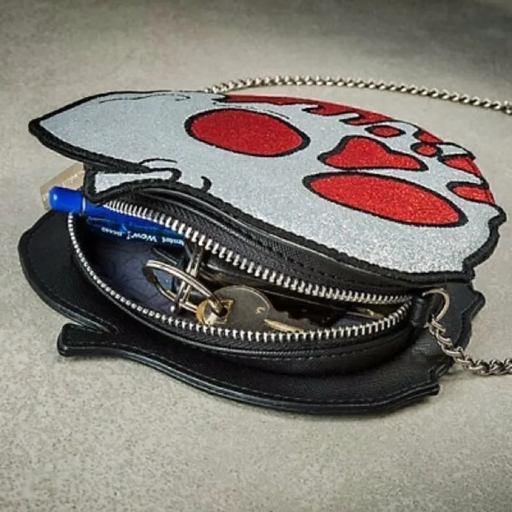 DANIELLE NICOLE SNOW WHITE ONE BITE POISON APPLE CROSSBODY BAG NWT - Picture 7 of 7